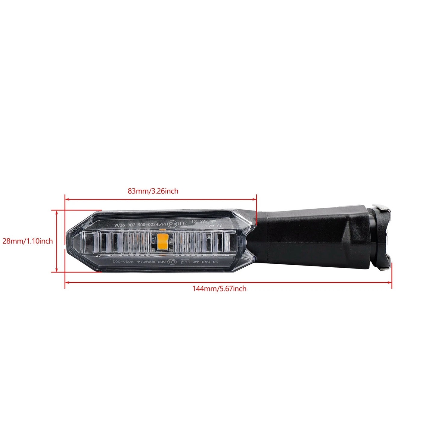 Turn Signal Light for Kawasaki Z125 Z250 Z400 Z650 Z750 Z800 Z900 (2017-2023)