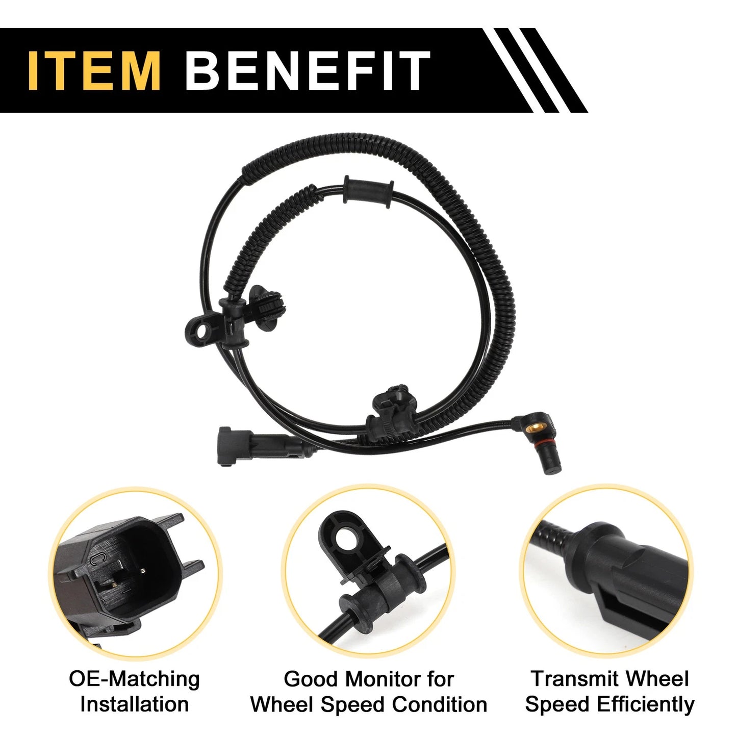 ABS Wheel Speed Sensor for Ford F-150 2015-2020 (Front Left & Right)