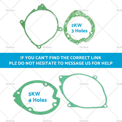 7Pcs Gasket & Ceramic Glow Plug Kit for Diesel Heater 5KW