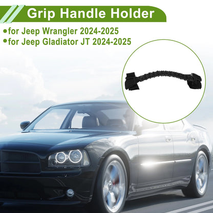 Roll Bar Grab Handles for Jeep Wrangler JL 4 Door (2024-2025) Black