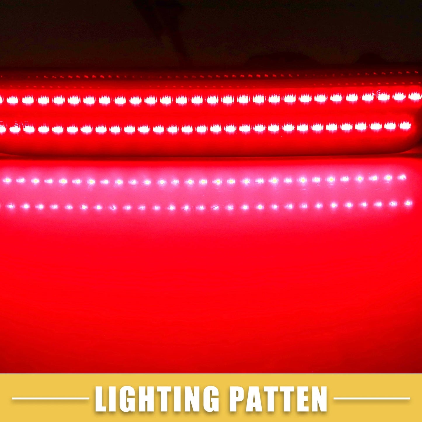 Rear LED Side Marker Light Pair for Ford (2004-2008) Black Red Lens