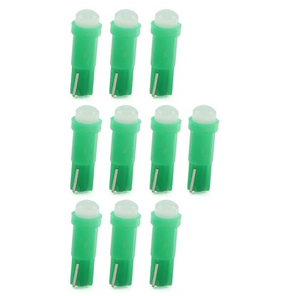 Green T5 1 SMD Dashboard Gauge Indicator Light Bulbs for Car