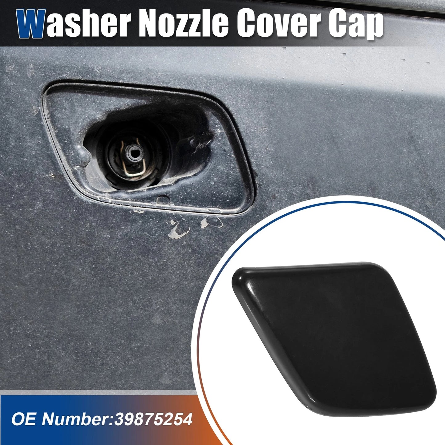Bumper Headlight Washer Nozzle Cover for Volvo XC90 (2007-2014)