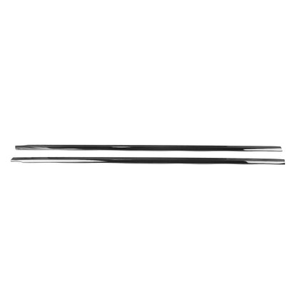 8 x Window Strip Moulding Seal for BMW 5 Series G30 (2018-2023) Chrome Black