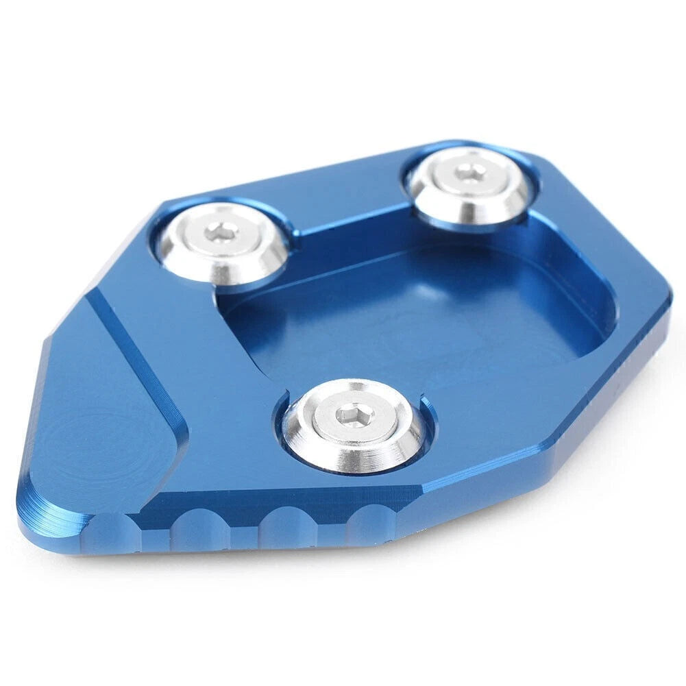 Kickstand Foot Stand Plate Side Pad Extension for HONDA CBR600RR 2007-2015 BLUE