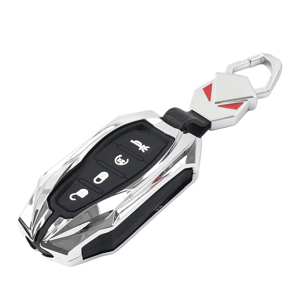 Silver Key Fob Cover Protector Case for Dodge Ram 1500 (2019-2024)