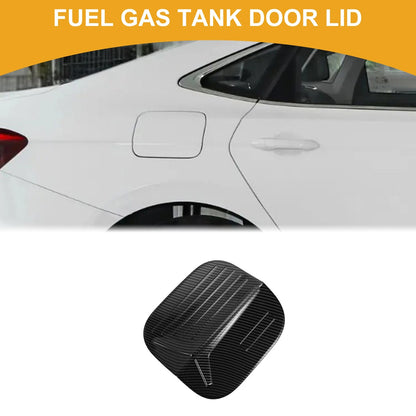Fuel Tank Door Cap for Honda Civic 2022-2025 Carbon Fiber Black