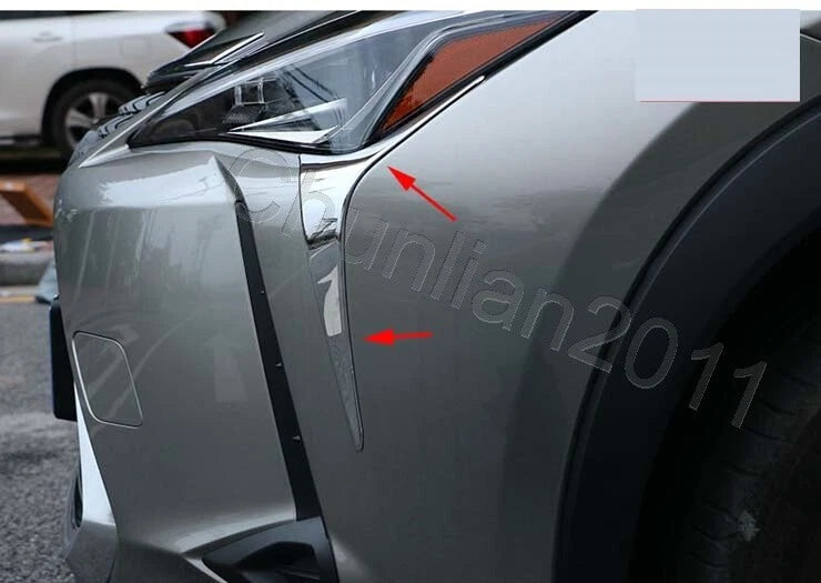 Front Headlight Eyelid Lamp Cover Trim for 2019-2023 Lexus UX 200 250h (2019-2023)