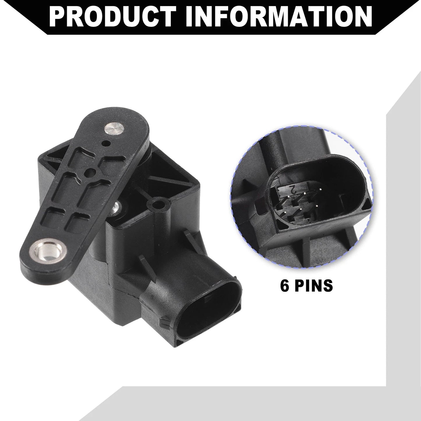 Suspension Ride Height Level Sensor for Mercedes E 320 (2003-2005) 2 x Pcs
