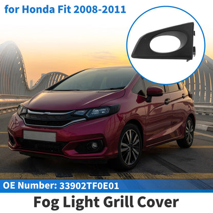 Front Right Fog Light Grill for Honda Fit (2008-2011)