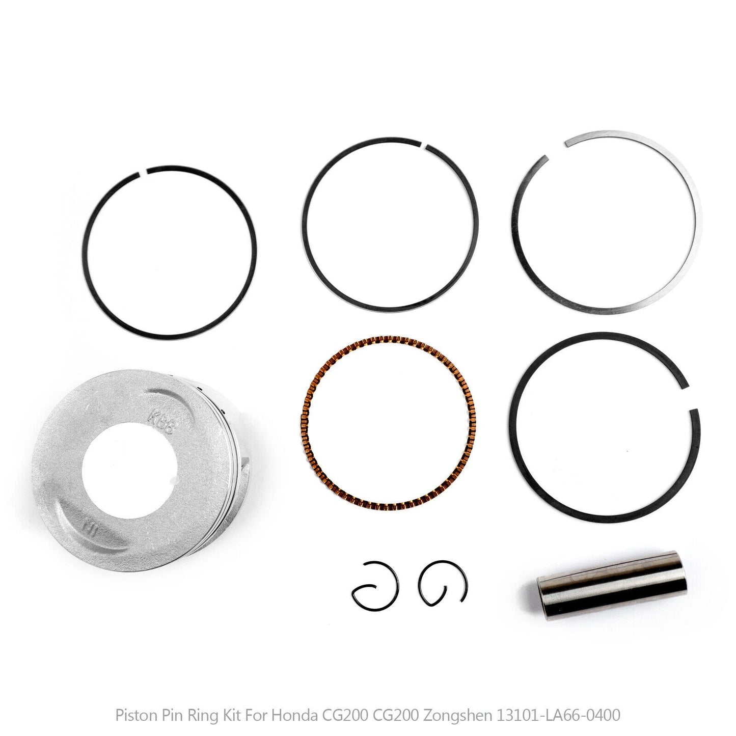 Piston 63.5mm for Honda CG200 Engine (2000-2023)