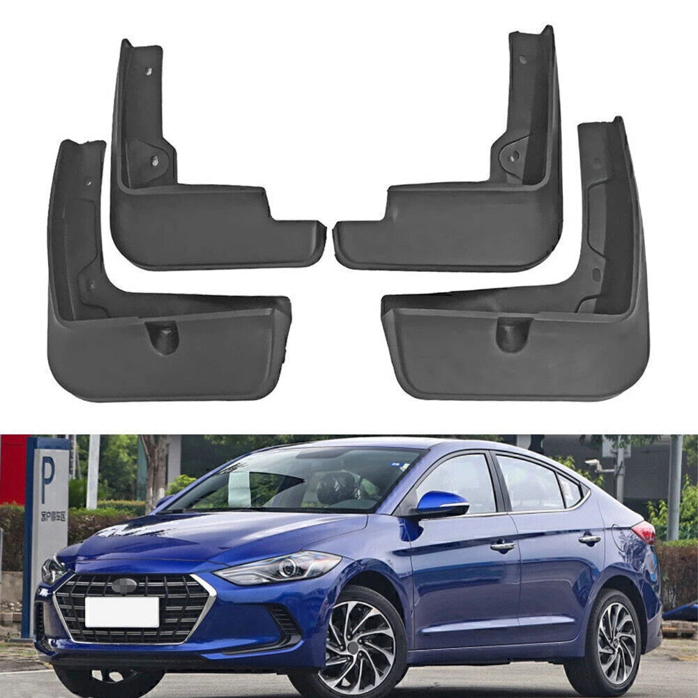 Mud Flaps Splash Guards for 2017-2020 Hyundai Elantra Sedan 4PCS
