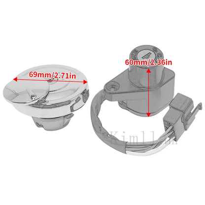 Ignition Key Switch Lock Set for Kawasaki VN900 Vulcan 900 Classic (07-22)