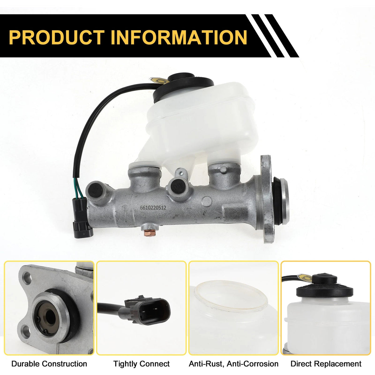 Brake Master Cylinder with Reservoir for Toyota Pickup (1991)