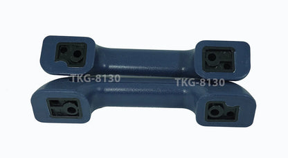 2 x Arm Rest Door Handle Pull Blue for Nissan 720, Datsun 720 (1980-1986)