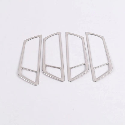 Steel Matte Inner Door Handle Frame Cover Trim for Audi Q5 (2009-2016) 4 x pcs