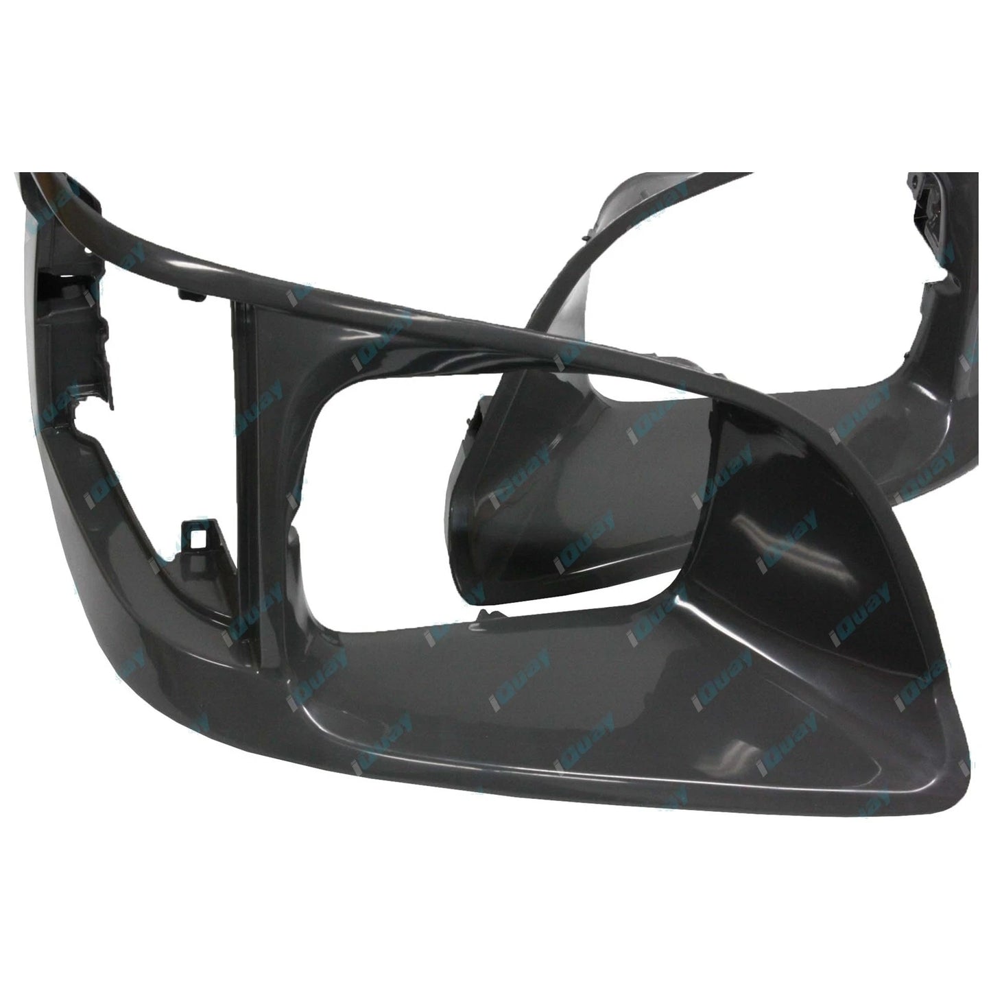 Dark Grey Headlight Surrounds 2 x for Toyota Hiace (1998-2005)