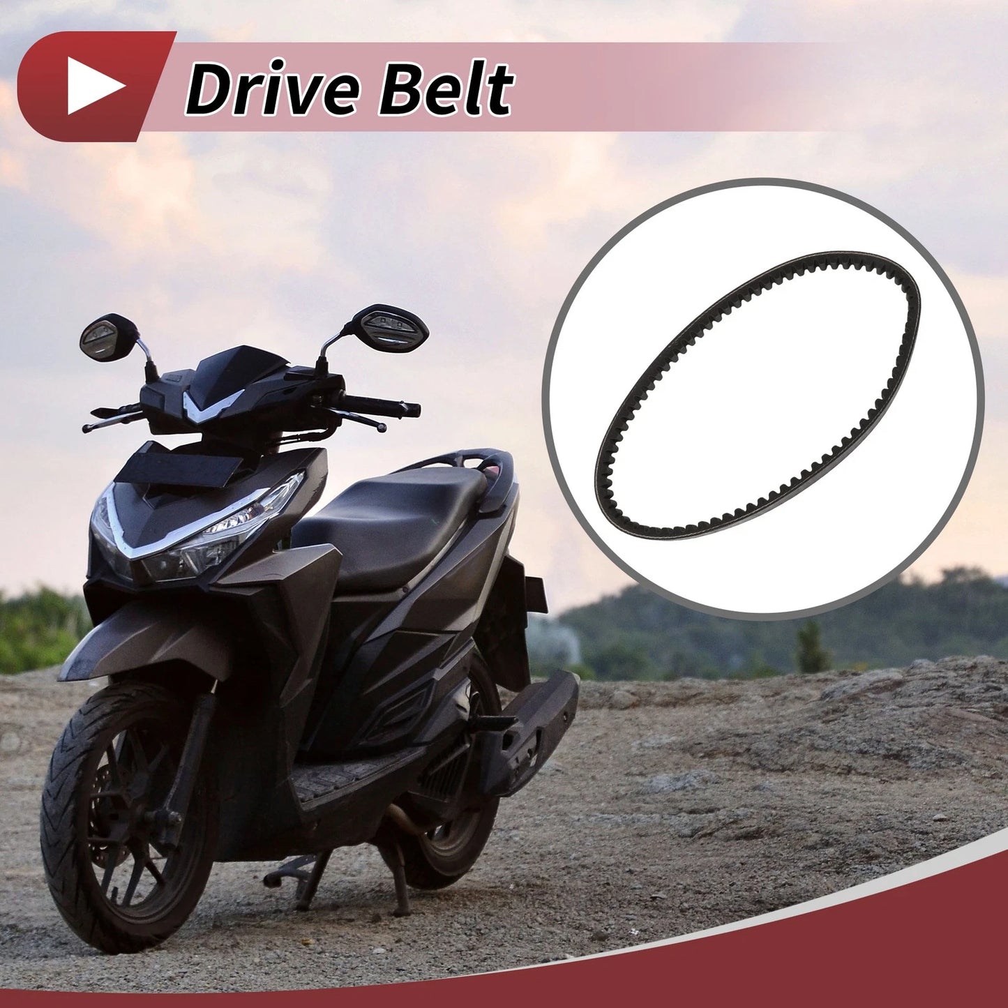 Drive Belt / V-Belt for Yamaha ZY100 JOG100 JOG RSZ100 RS100 (1999–2005)