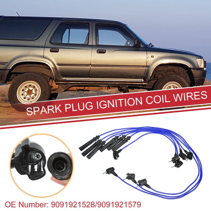 3 x Spark Plug Wire Ignition Coil Cables for Toyota 4Runner Pickup (1996-2002)