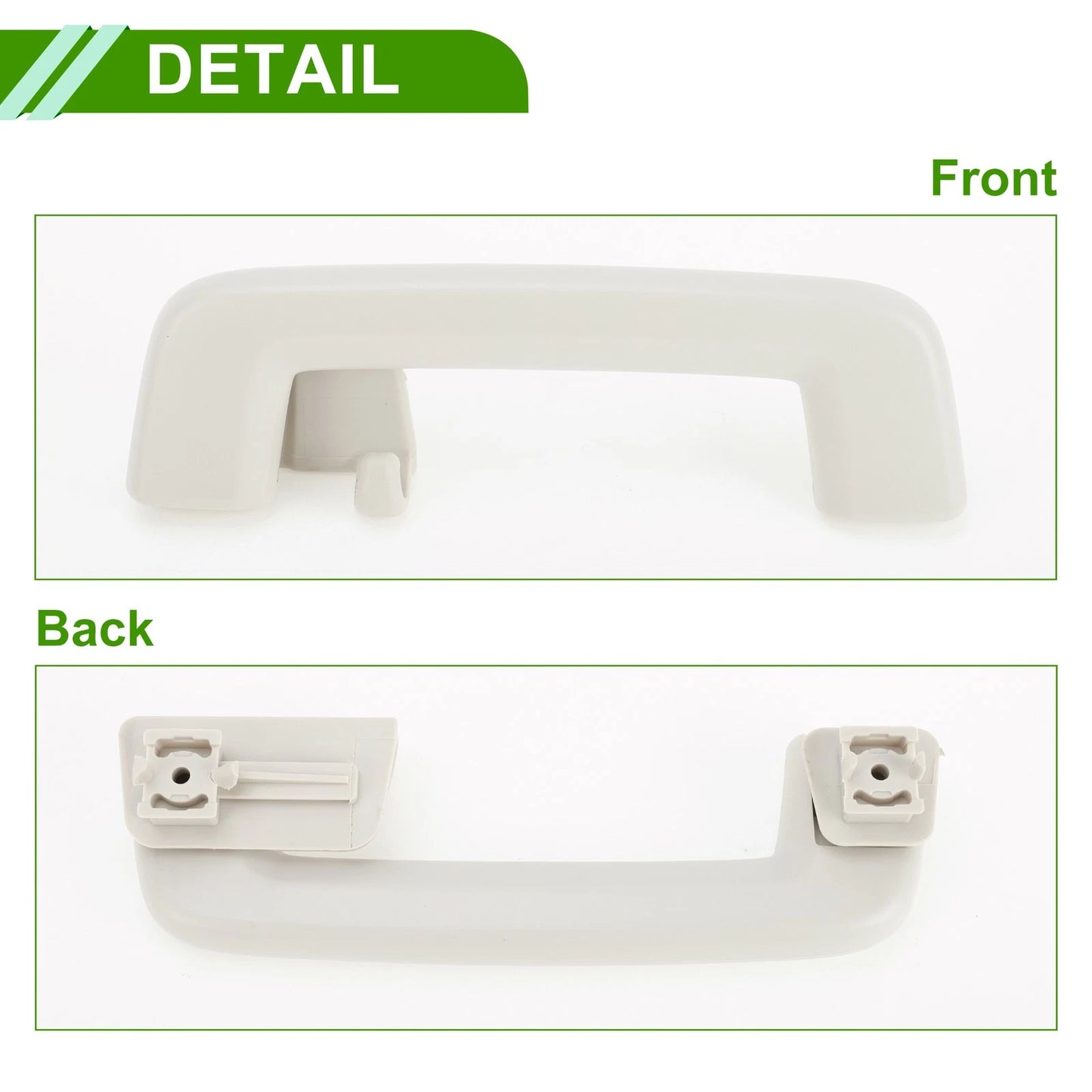 Beige Roof Handle for Ford Escape 2013-2019 - Durable ABS, 1 x Piece