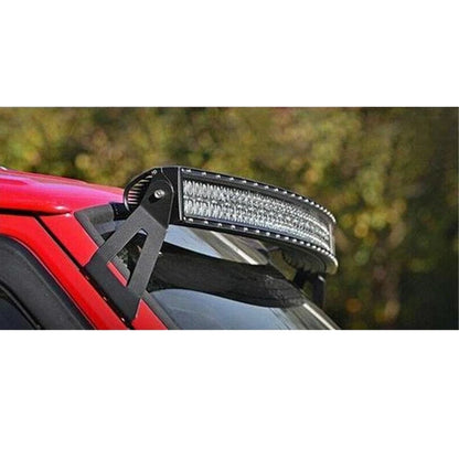 52" Curved LED Light Bar Brackets for Nissan Titan (2004-2014)