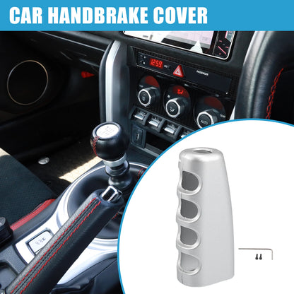 Handbrake Cover Grips for Ford Mustang (2015-2021) Silver Tone