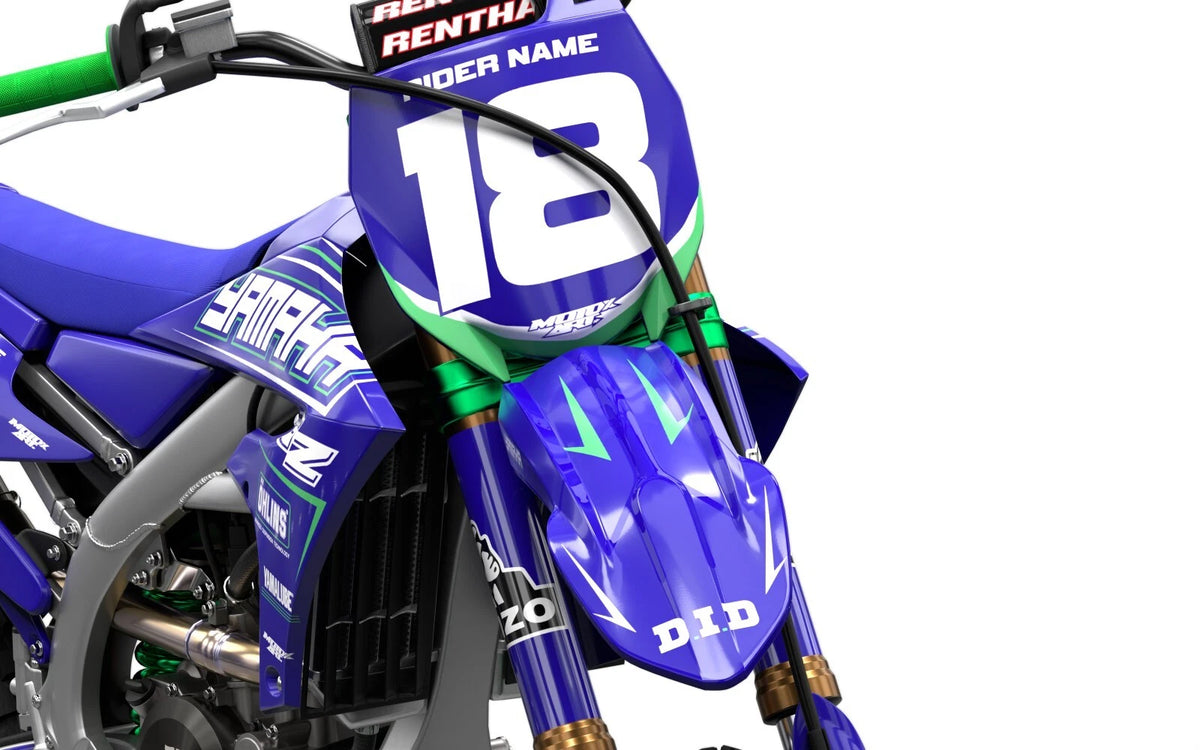 Graphics Decal Kit for Yamaha YZ 125 Sinister Style (2006-2014)