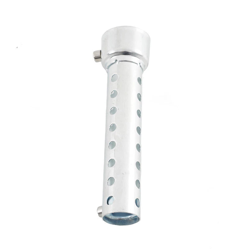 35mm Silver Universal Motorcycle Exhaust Can Silencer Muffler for Various Models