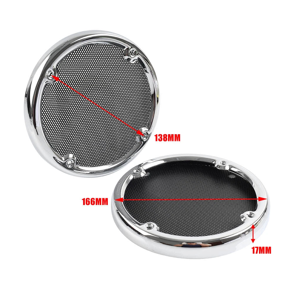 Rear Speaker Cover Trim for Harley Electra Glide Ultra Limited (1996-2013)