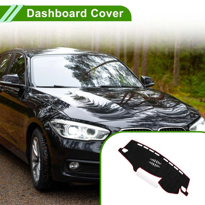 Dashboard Dash Cover Mat for BMW X3 (2011-2017) Sun Protector Pad Black Red