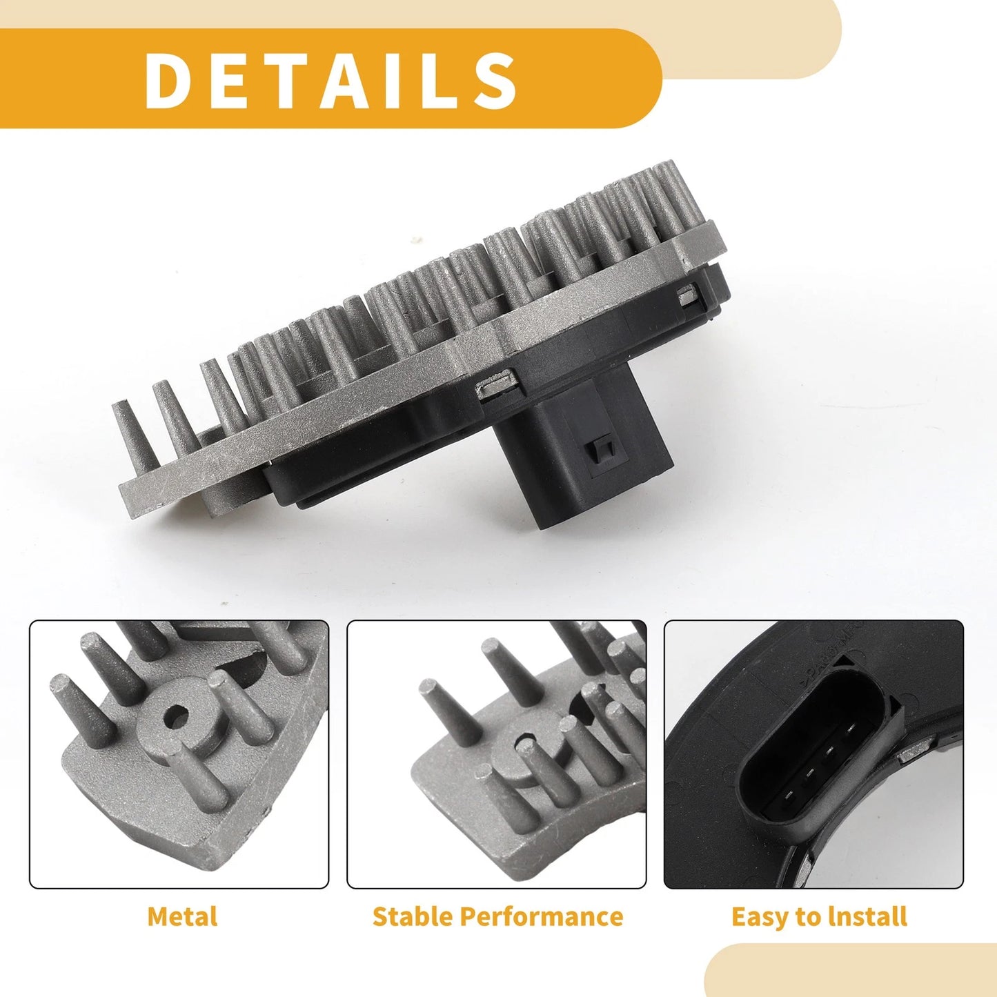 HVAC Blower Motor Resistor for Volvo VHD (2004-2013)