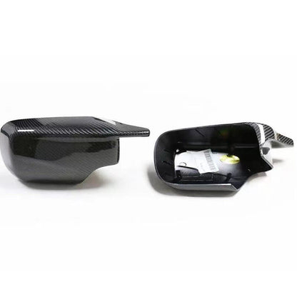 1 Pair Carbon Fiber Rear View Side Mirror Covers for BMW E46 325i 330i (1998-2005)