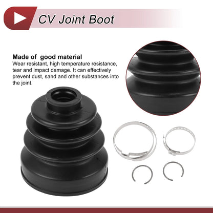 Inner CV Joint Boot Kit with Clamps for Honda Crosstour (2012)