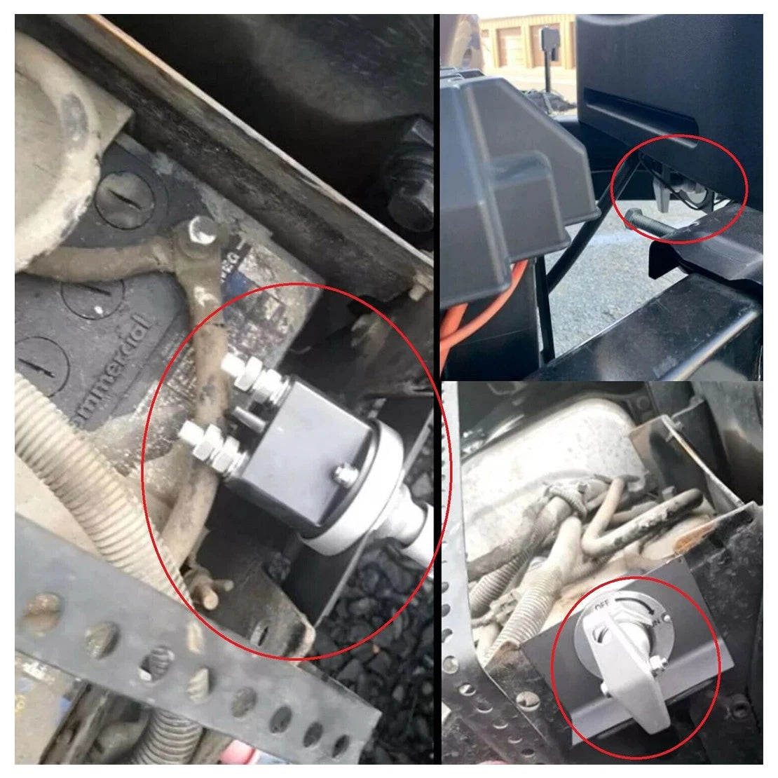 1500A Battery Isolator Switch for Car, Boat, RV - Power Cut Off, Kill Switch