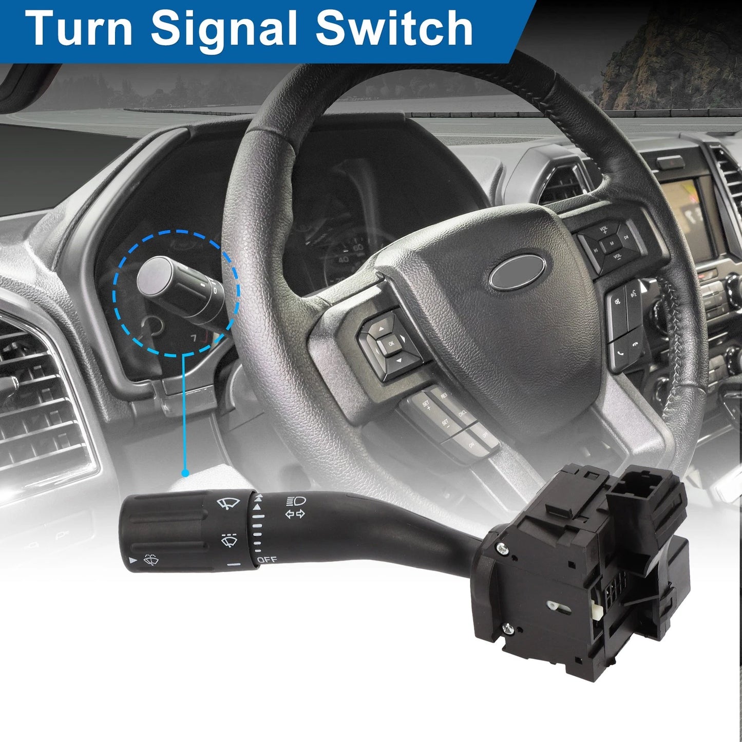 Steering Column Turn Signal Switch for Ford Mustang (2010-2014)