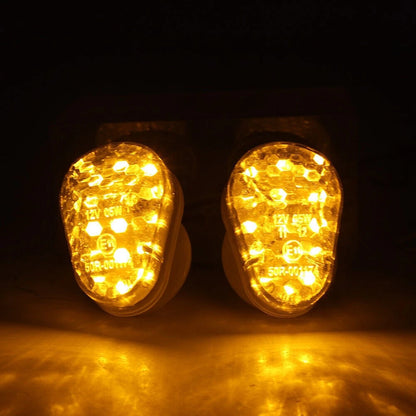 Smoke LED Turn Signal Lens for Kawasaki Z750 ZZR600 ZX6R ZX7R ZX9R (2004-2023)