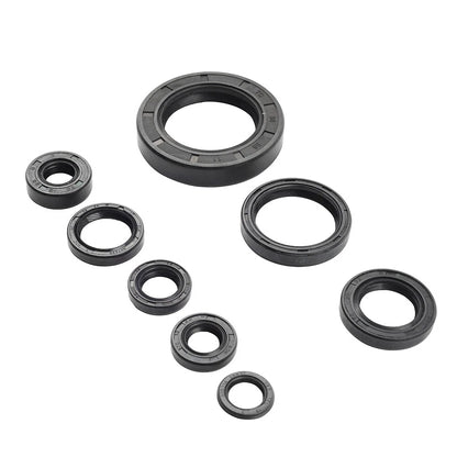 8 x Engine Oil Seal Kit for Honda CR250R CR500R (1988-2001)