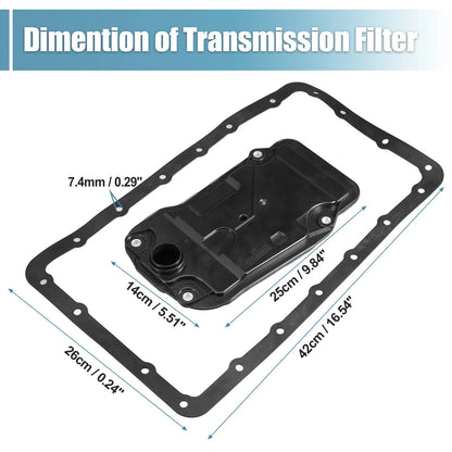 Transmission Filter Oil Pan Gasket for Lexus GS 350 (2013)