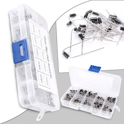 200 x 1N4001 1N4007 Rectifier Diodes for Various Applications
