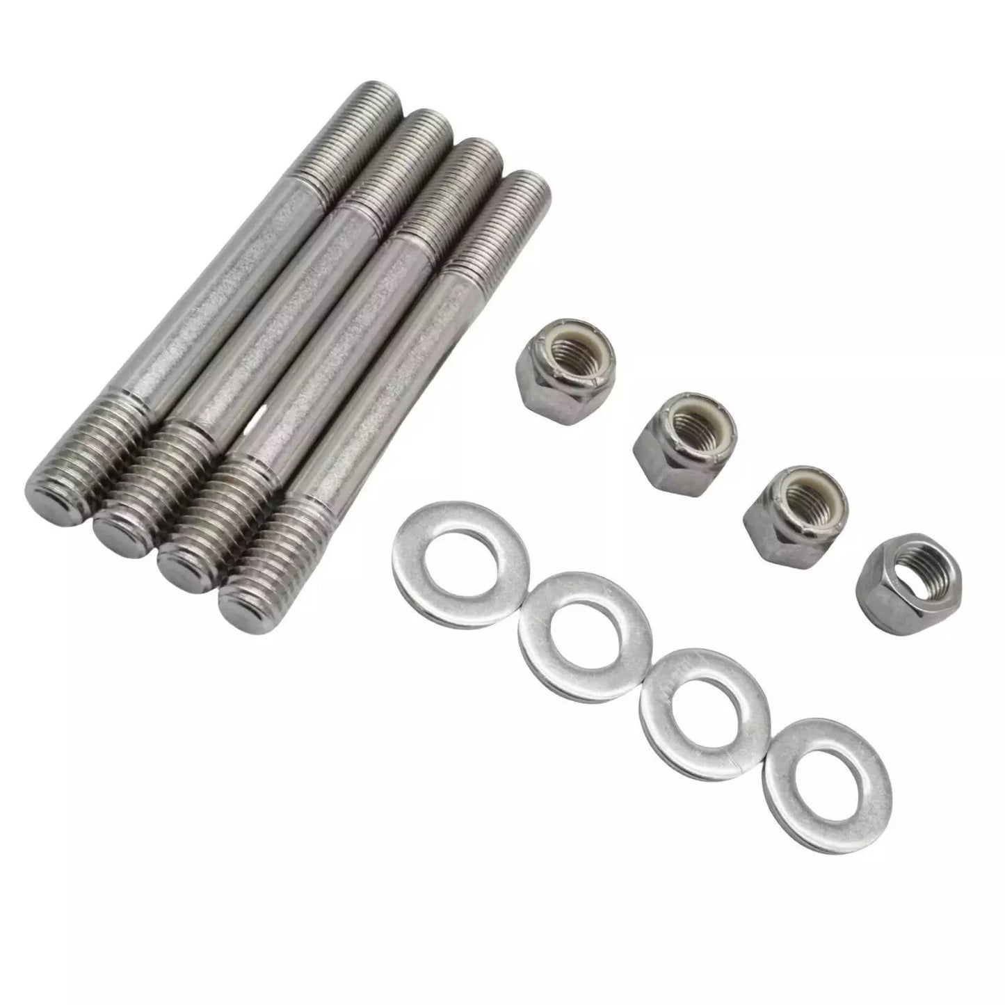 4Pcs Studs for Mercury Mercruiser Quicksilver 16-866562 Compatibility