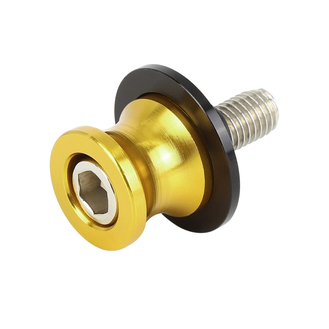 10mm / Swingarm Spool Bobbins (Gold Tone) for Motorcycle