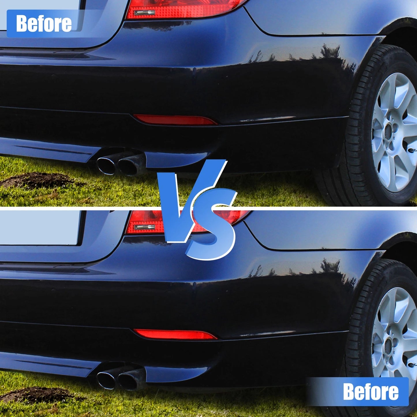 Rear Reflector Strip 2 x for BMW 5 Series E60 E61 (2004-2007)