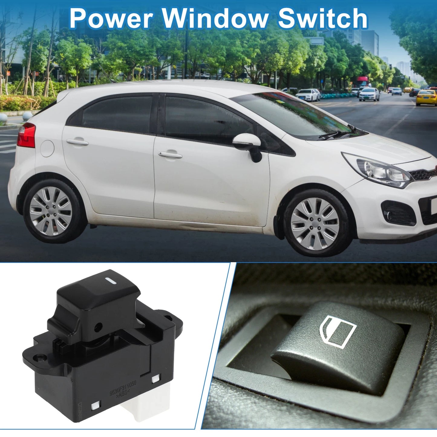 Passenger Side Power Window Switch for Kia K3 Cerato Rio (2011-2017)