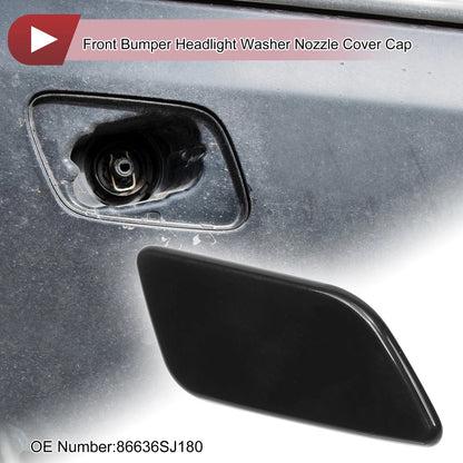 Front Right Washer Nozzle Cover for Subaru Forester (2022-2024) Black