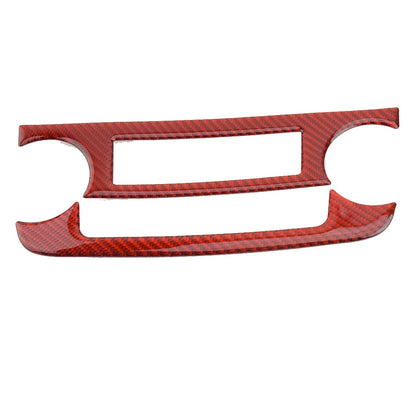 Carbon Fiber A/C Switch Panel Trim Cover for Honda CR-V (2007-2011)