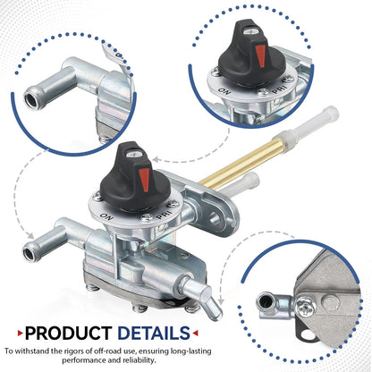 Fuel Tank Petcock Valve for Suzuki Eiger 400 LTF400F/LTA400F 2002-2007