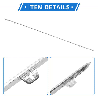 Rear Lower Bumper Grille Trim for Mercedes-Benz W204 (2011-2013)