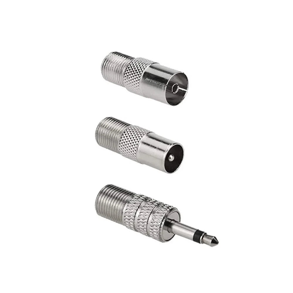 Telescopic Aerial Antenna 75 Ohm with TV & 3.5 Adapter for F Type 7120