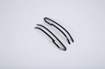 2 x Carbon Fiber Rearview Mirror Covers for Nissan Rogue X-Trail (2014-2020)