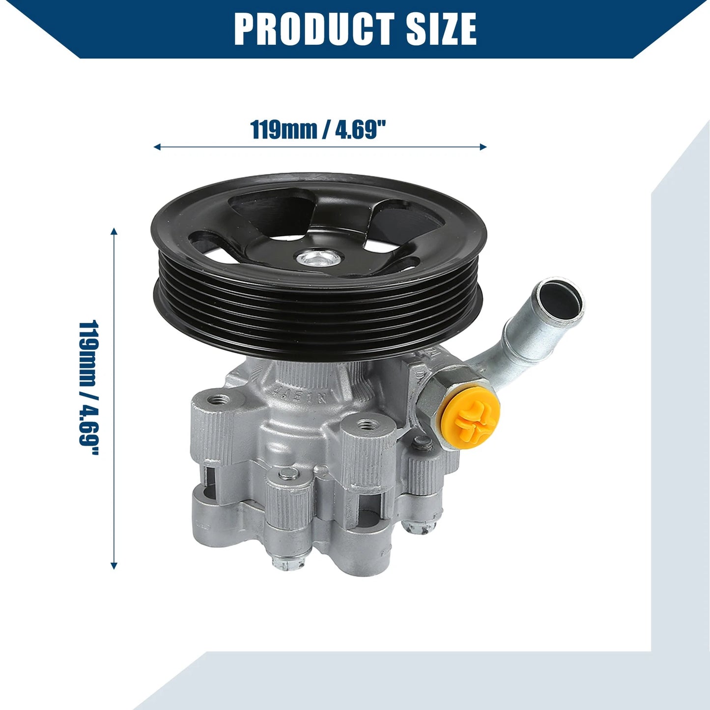 Power Steering Pump for Chrysler 300 / Dodge Challenger (2005-2010)